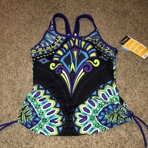 Athleta Tankini Swim Top Sz XS New